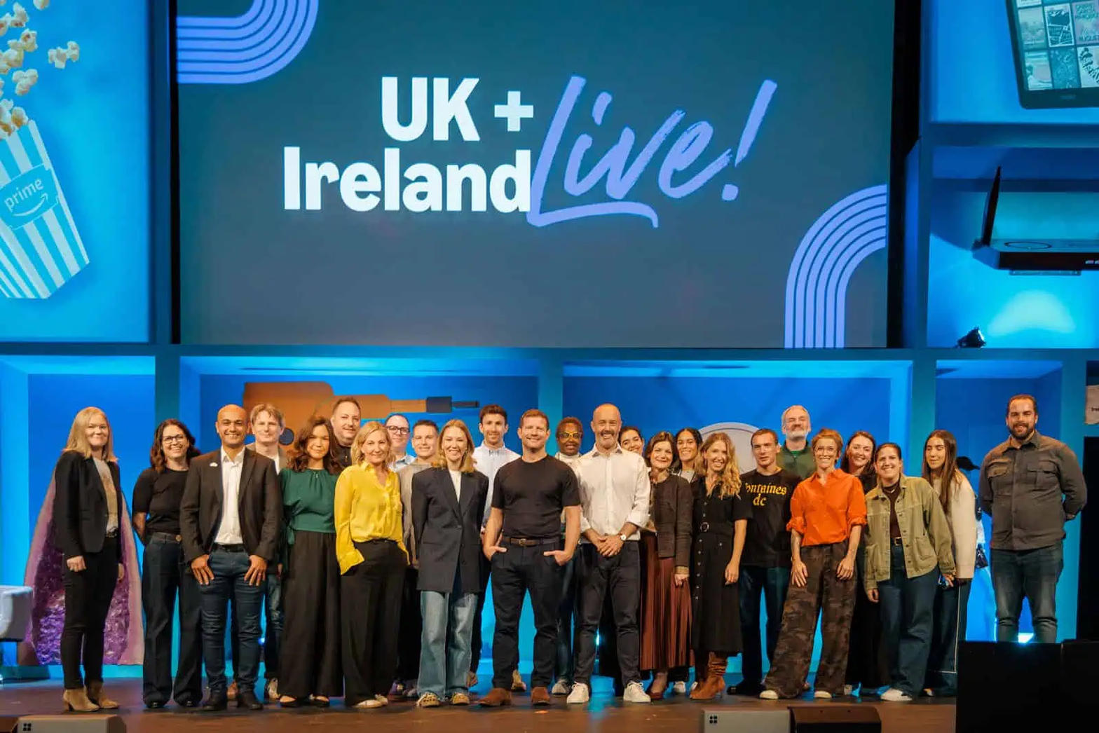 Corporate stage event