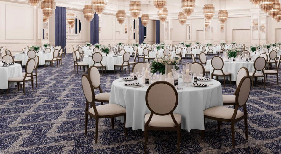 Grand ballroom banquet