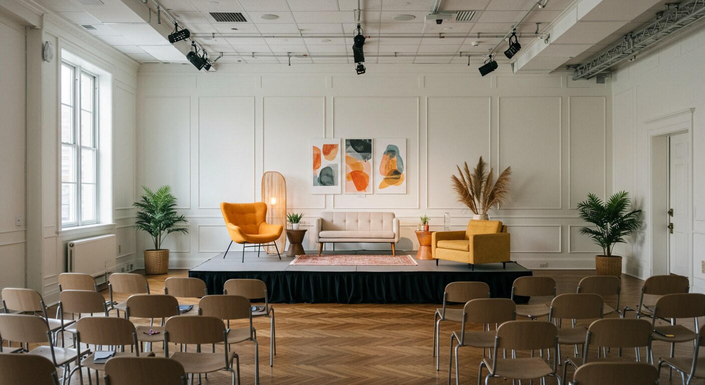 Breakout session lounge