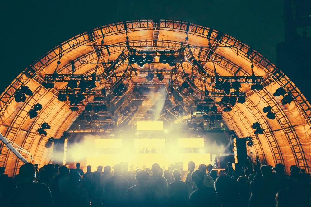 Festival stage